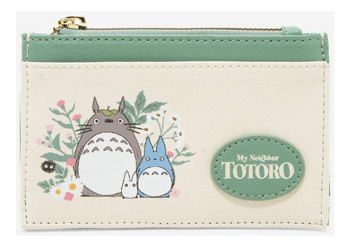 Tarjetero Studio Ghibli Mi Vecino Totoro Floral