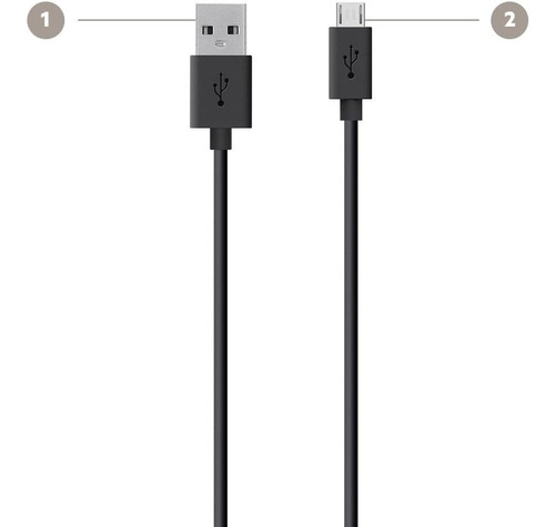 Imagen 4 de 8 de Cable - Belkin - Mixit - Micro Usb 120 Cm Ideal Quick Charge