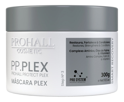 Máscara Restauradora Pp.plex Prohall Protect Plex 300g