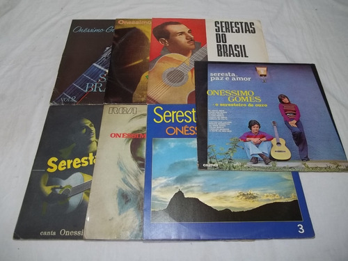 Lp Vinil - Onessimo Gomes - 7 Discos