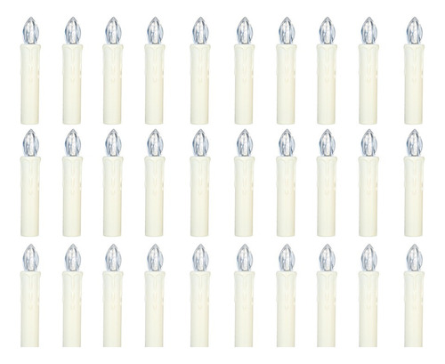 Set De Velas Electrónicas Remote Pcs Candles 20 Con Led