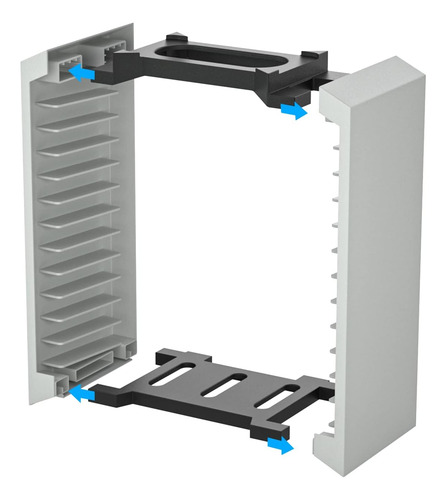 Ps5 Game Holder, Ps5 Video Game Organizer, Storage Tower ...