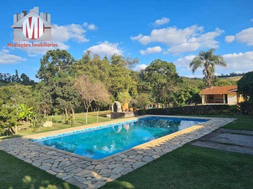 Imagem 13 de 30 de Ótima Chácara Com 3 Dormitórios, Piscina, Lago, Pomar, Acesso Todo Asfaltado, À Venda, 1600 M² Por R$ 370.000 - Zona Rural - Pinhalzinho/sp - Ch0983