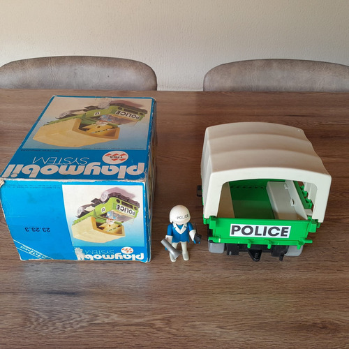 Promo Lindo Playmobil Trol Caminhão Policia Com Caixa (Usado)