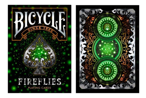 Barajas De Póker Bicycle Diseño Fireflies Colección Nuevas 