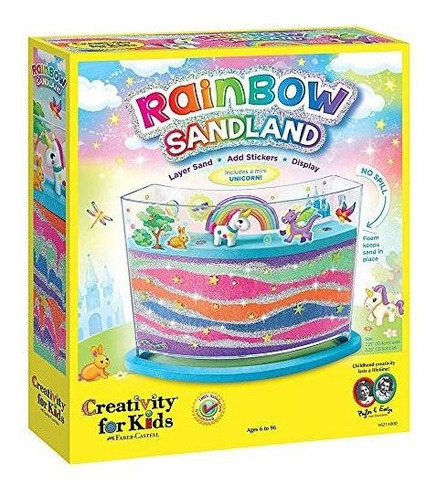 Creatividad Para Nios Rainbow Sandland: Crea Tu Propio Art