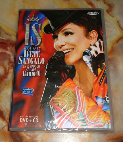 Ivete Sangalo - Madison Square Garden - Cd + Dvd Nuevo