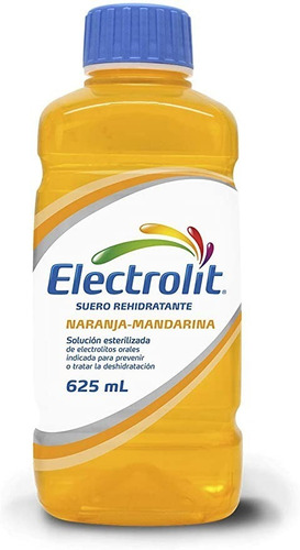 Electrolit Suero Rehidratante Sabor Naranja-mandarina 625 Ml