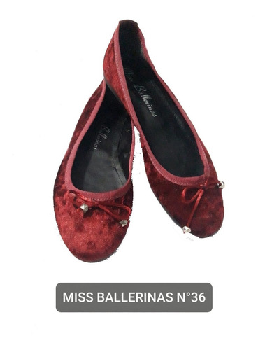 Zapatos Francesita- Ballerina  N° 36 Muy Poco Uso! 