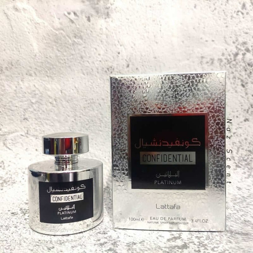 Perfume Confidential Platinum Hombre Incansable Edp 100ml