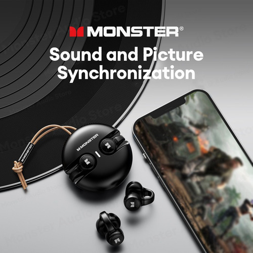 Auriculares Bluetooth Inalámbricos Monster Xkt21 Con Clip