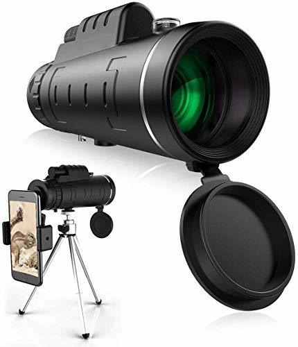 Monocular Hd 40 X 60 Trípode Para Teléfono Prisma Bak4