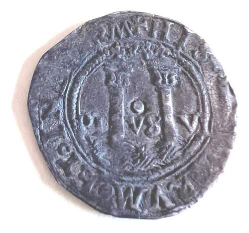1 Un Real Carlos Y Juana De Plata (1548 - 1556)