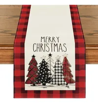 Comprar Camino De Mesa Arbol De Navidad Feliz Navidad 33 X 152 Cm