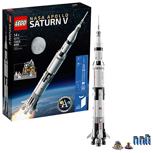 Lego Ideas Nasa Apollo Saturn V 92176 Outer Space Model Rock