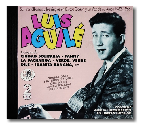 Luis Aguilé - Sus Tres Albumes Y Los Singles - 2 Cd