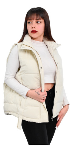 Chaleco Puffer Inflable Mujer Importado Liviano 2213