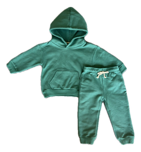 Conjunto Infantil Unisex De Algodón Orgánico Tallas 3m A 4m Verde 4 Años