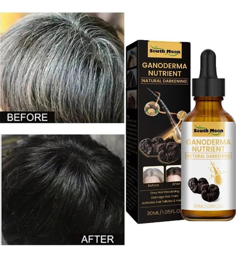 Suero Tratamiento De Las Canas, Color Natural Unisex
