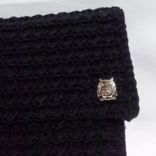 Clutch Preto Com Aplique