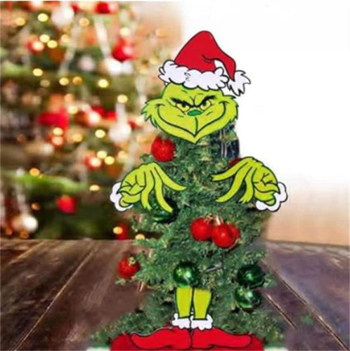 Decoración Para Árbol De Navidad Grinch Christmas Tree Toppe