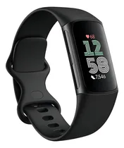 Comprar Funda negra Smartband Fitbit Charge 6 de 1,04 pulgadas, pulsera milanesa negra y lazo negro