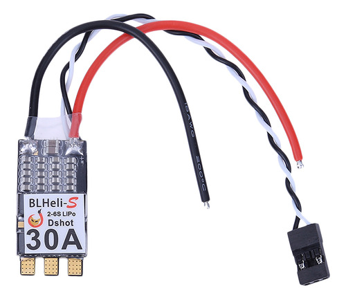 How Bluheli-s Esc, 30 W, Sin Escobillas, Para Lipo Fpv Qav25