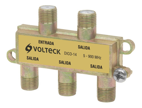 Divisor Coaxial Splitter De 2, 3 Y 4 Salidas Una Entrada