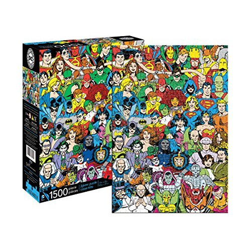 Rompecabezas Universo Retro Dc Comics (1500 Piezas)