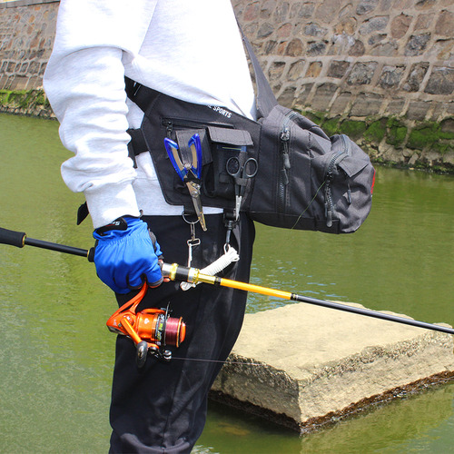 . Riñonera For Señuelos De Pesca: Bolsa Multifuncional For A