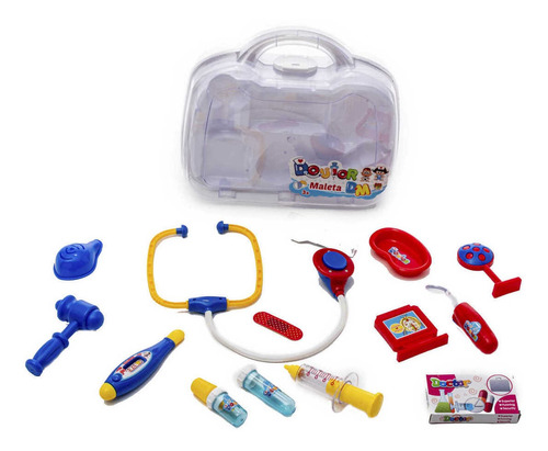 Kit Médico Infantil Para Brincar 4 5 6 Anos