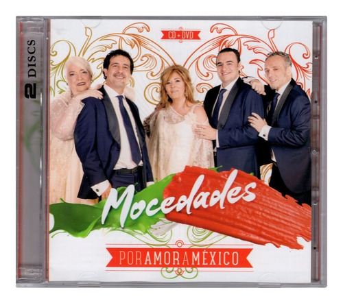 Mocedades - Por Amor A Mexico - Cd + Dvd (15 Canciones)