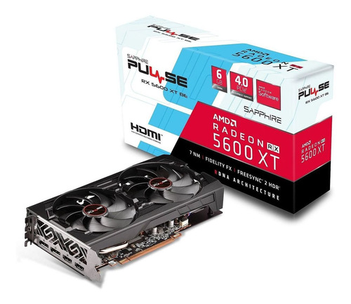 Sapphire Placa Grafica Rx 5600 Xt Be 6g Ddr6 Oc Pulse Ppct