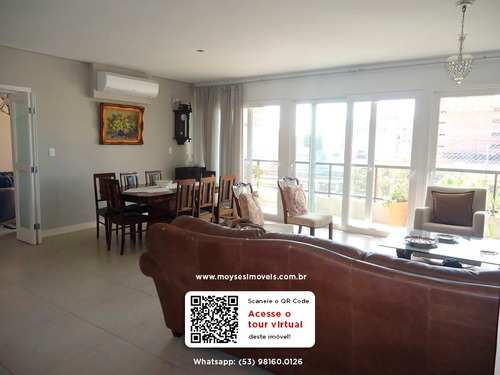 Imagem 1 de 10 de A3495 - Apartamento Alto Padrão Na Zona Norte De Pelotas