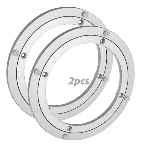 Rodamientos Giratorios De Aluminio Para Lazy Susan De 8 PuLG