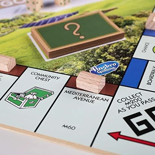Monopoly: Go Green Edition Juego Hecho Con Piezas De Papel 1