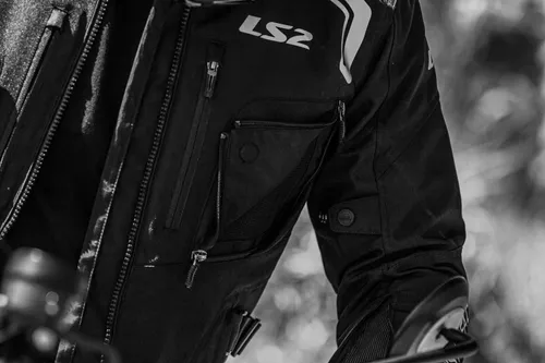 Jaqueta Masculina Ls2 Gallant Imperme vel Preto