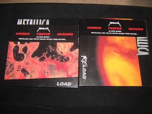 Metallica, Vinilos, Lps, Cajas X 4 Lps, Rock, Metal, U2 U2