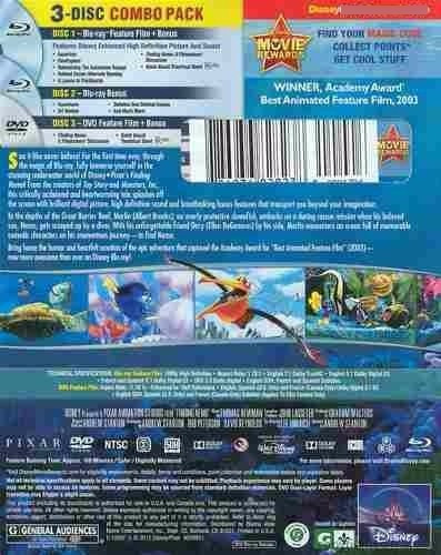 Blu Ray Buscando A Nemo 3d 2d (edicion 3 Discos) Slip Cover