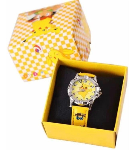 Reloj Importado Pikachu En Cajita