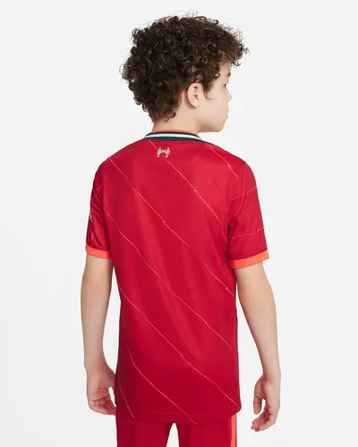 Camiseta Liverpool 2021 22 Ni o Titular Nueva Original Nike