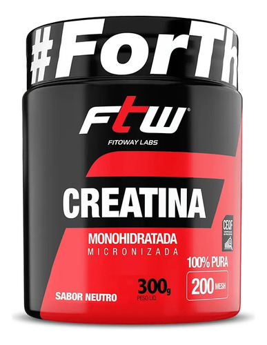 Creatina Monohidratada Micronizada 100% Suplemento Whey 300g