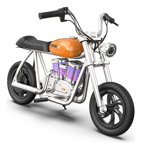 Moto Eléctrica Infantil Hyper Gogo Pioneer 12 Pro Color Naranja