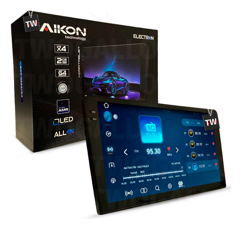 Multimidia Honda City 2015-2021 Comando Voz Carplay Gps 9p