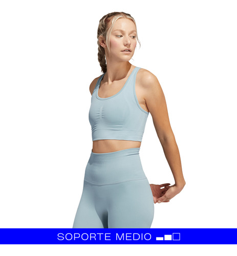 Sujetador Deportivo adidas Fitness Formotion Sculpt Mujer Az