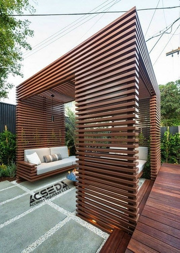 Techos Para Terraza Con Madera Y Metal