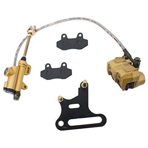 Rear Hydraulic Disc Caliper Brake Assembly Master Cylin...