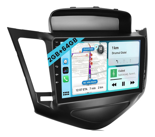 Estereo Android Chevrolet Cruze 2010 - 2012 Carplay