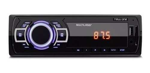 Mp3 Player Automotivo Multilaser New One P3318 1 Din Usb New
