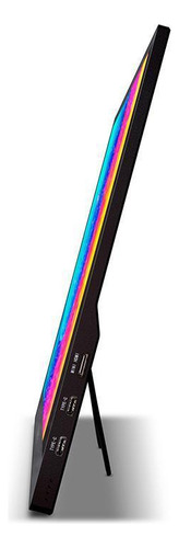 Monitor portátil Hdmi ultrafino Elements Schnap Led 15.8 Fhd, color negro